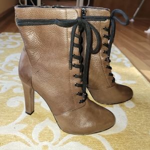 INC lace-up Booties